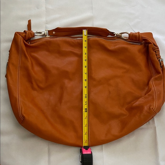 Ted Benson Tan Leather Hobo Bag - Picture 4 of 9